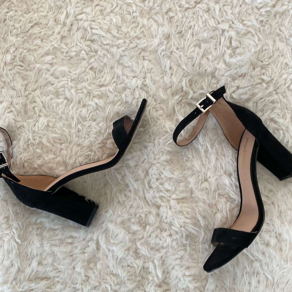 Madden black heels